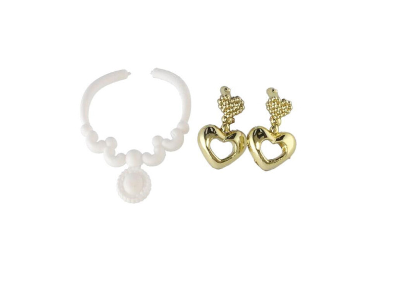 Panenka Anlily ve večerních šatech kloubová 30cm